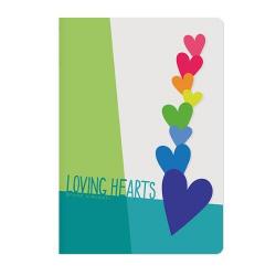 Тетрадь Loving hearts, А5, 40 листов, клетка