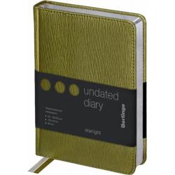 Ежедневник недатированный Starlight, салатовый, А6, 160 листов (UD0_83602)