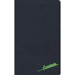 Ежедневник недатированный Софт-тач (А5, 96 листов, черный с неоново-зеленым) (47470)