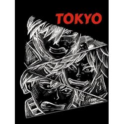 Книга для записей Tokyo, А6, 80 листов, клетка