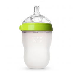 Бутылочка для кормления Comotomo. Natural Feel Baby Bottle, 250 мл, цвет зеленый