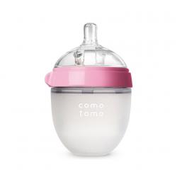 Бутылочка для кормления Comotomo. Natural Feel Baby Bottle, 150 мл, цвет розовый