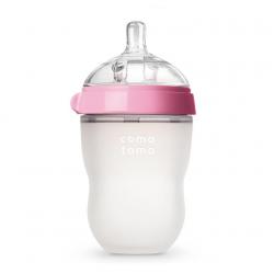 Бутылочка для кормления Comotomo. Natural Feel Baby Bottle, 250 мл, цвет розовый
