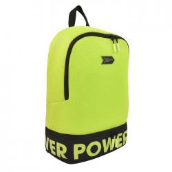 Рюкзак Спорт, неоново-желтый, 31x43x16 см