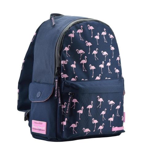 Рюкзак молодежный Фламинго, цвет синий