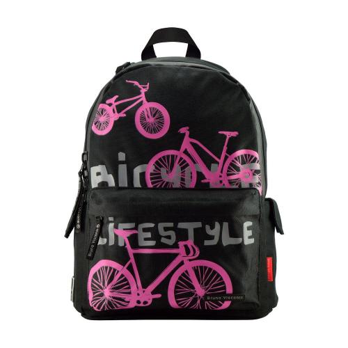 Рюкзак молодежный Велосипеды 2, цвет черный