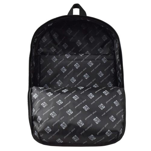 Рюкзак, черный, 28,5x39x12 см