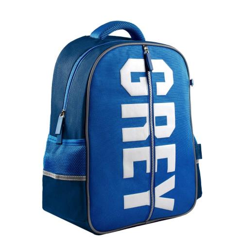 Рюкзак, синий, 34x41x13 см