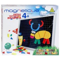 Мозаика магнитная Забавные животные (65 элементов, 5 цветов) (MA-60)
