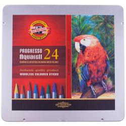 Набор карандашей акварельных Progresso Aquarelle, 24 цвета, 24 штуки