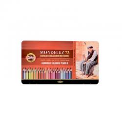 Набор акварельных карандашей Mondeluz, 72 цвета