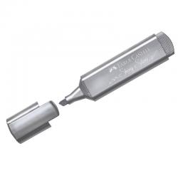 Текстовыделитель Faber-Castell TL 46, металлик, 1-5 мм, серебро