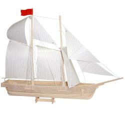 Модель деревянная сборная Шхуна