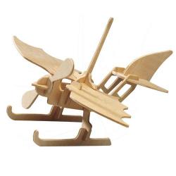 Сборная деревянная модель Самолет-амфибия