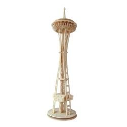 Сборная деревянная модель Башня Спейс-Нидл