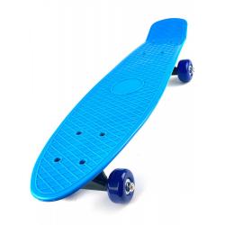 Скейт детский для начинающих, 41 см, цвет голубой