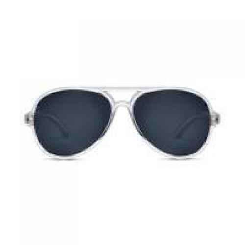 Детские солнечные очки Mustachifier, форма авиатор, прозрачная оправа, 3-6 лет