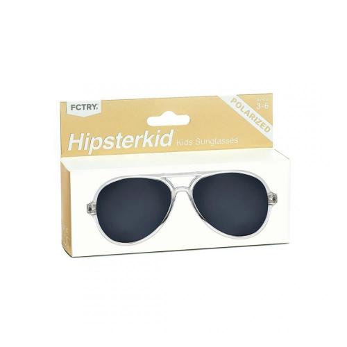 Детские солнечные очки Mustachifier, форма авиатор, прозрачная оправа, 3-6 лет