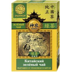 Чай зеленый китайский крупнолистовой Shennun (100 грамм)