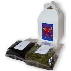 Подарок Чайная коробочка, белая (130 грамм)