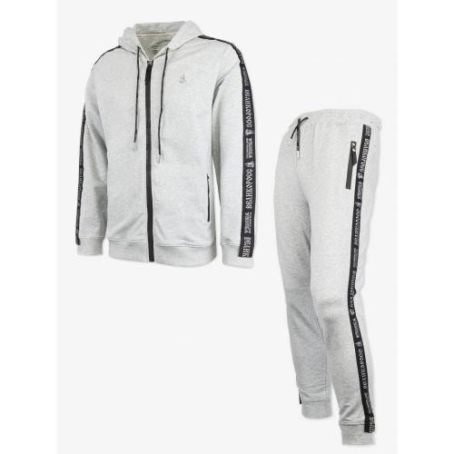 Спортивный костюм Великоросс, цвет серый меланж, размер 6XL (62)