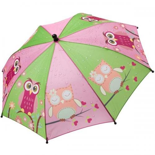 Зонт Bondibon (два цвета с совятами)