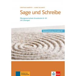 Sage und Schreibe - Neubearbeitung. Übungswortschatz Grundstufe A1-B1 mit Lösungen + 2 Audio-CDs