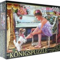 Konigspuzzle-500 ФК500-6626 БАЛЕРИНА И ЩЕНОК