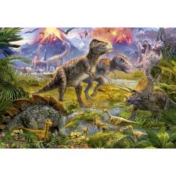 Пазл Встреча динозавров (500 деталей)