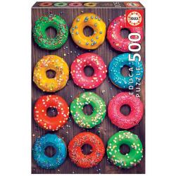 Пазл Разноцветные пончики (500 деталей)