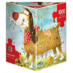 Puzzle-1000 Собачья жизнь, 70x50 см