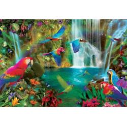 Пазл Тропические попугаи (1000 деталей)