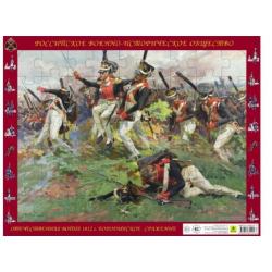 Пазл Отечественная война 1812 года. Атака лейб-гвардии Литовского полка, 63 детали