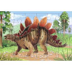 Планшетный пазл Стегозавр, 30 элементов