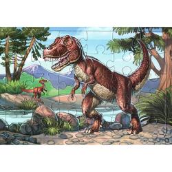 Планшетный пазл Тиранозавр, 30 элементов