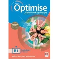 Optimise. B1. Students Book Premium Pack (Students Book + eBook + kod+ Workbook online)
