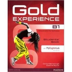 Gold Experience B1 Students Book with MyEnglishLab Pack (+ DVD)