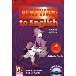Playway to English 4 Activity Book (+ CD-ROM)