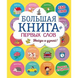 Большая книга первых слов / Баринова Антонина Геннадьевна
